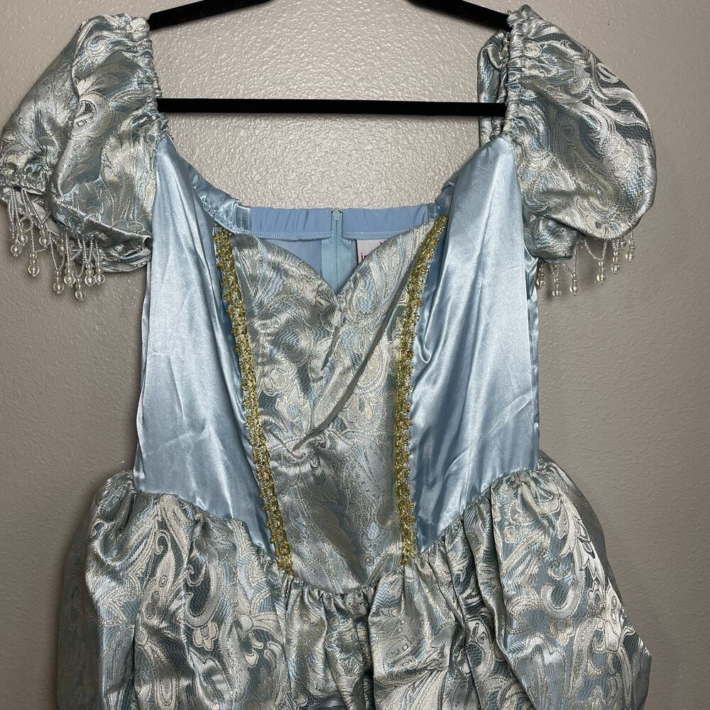 Cinderella Princess Theatre Royal Dress Gown Costume Disney In Character Size XL - Picture 2 of 10